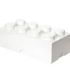 Room Copenhagen Aufbewahrungsbehälter^Lego Storage Brick 8, weiß