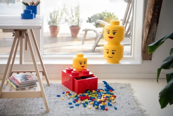 Room Copenhagen Aufbewahrungsbehälter^Lego Storage Head Behälter, S, Girl