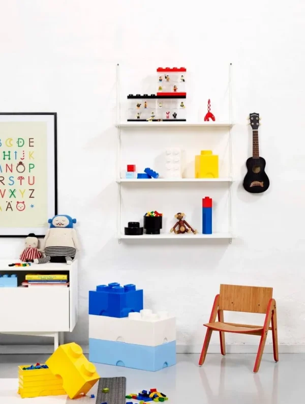 Kinder Room Copenhagen Spielzeug | Aufbewahrungsbehälter^Lego Vitrine, groß, schwarz