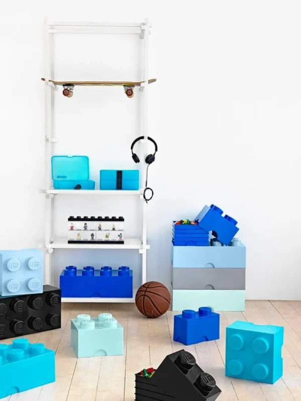 Kinder Room Copenhagen Spielzeug | Aufbewahrungsbehälter^Lego Vitrine, groß, schwarz