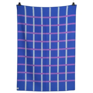 Ru00f8ros Tweed Decken Und Überwürfe^Røros Tweed Knut Decke, 135 x 200 cm, Kobaltblau
