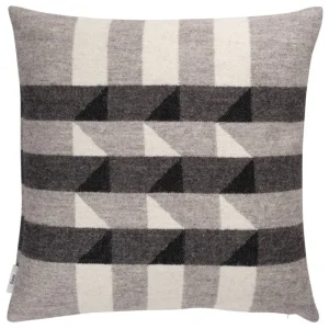 Ru00f8ros Tweed Kissen^Røros Tweed Kvam Kissen, 50 x 50 cm, Graustufen