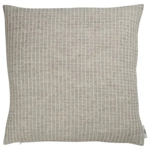 Ru00f8ros Tweed Kissen^Røros Tweed Vega Kissen, 50 × 50 cm, Grau