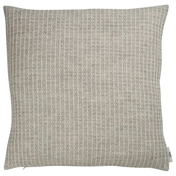 Ru00f8ros Tweed Kissen^Røros Tweed Vega Kissen, 50 × 50 cm, Grau