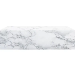 Ru00f6shults Außenküche^Röshults Module Marble Arbeitsplatte, 100 cm, weißer Carrara-Marmor