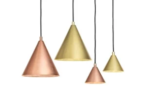 Karakter Deckenleuchten-Örsjö Tratten Pendelleuchte, klein, Kupfer