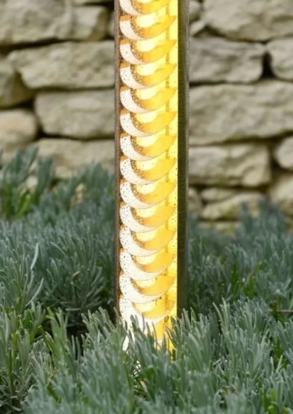 Sammode Außenbeleuchtung | Badezimmerbeleuchtung^Elgar Casambi Wandleuchte, 1000 mm, Kohle - Messing