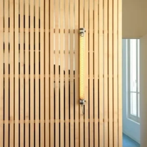 Sammode Außenbeleuchtung | Badezimmerbeleuchtung^Elgar Casambi Wandleuchte, 1000 mm, Kohle - Messing