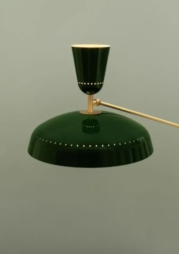 Normann Copenhagen Wandleuchten-Sammode G1 Wandleuchte, British Green