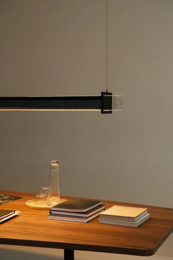 Sammode Deckenleuchten-Quadratube P2 Pendelleuchte, 1300 mm, champagner