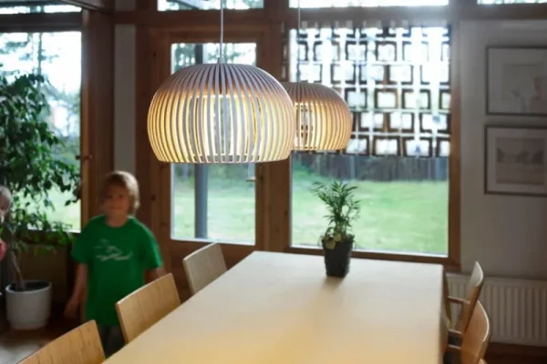 Louis Poulsen Deckenleuchten-Secto Design Atto 5000 Pendelleuchte, weiß