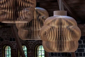 Secto Design Deckenleuchten-Kumulo 5200 Pendelleuchte, Naturbirke
