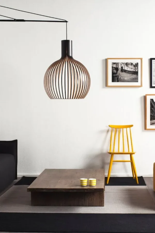 Jieldu00e9 Deckenleuchten-Secto Design Octo 4240 Pendelleuchte, schwarz