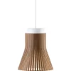 Foscarini Deckenleuchten-Secto Design Pendelleuchte Petite 4600, Walnuss