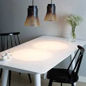 Foscarini Deckenleuchten-Secto Design Pendelleuchte Petite 4600, Walnuss