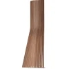 Flos Wandleuchten-Secto Design Secto 4231 Wandleuchte, 45 cm, Walnuss