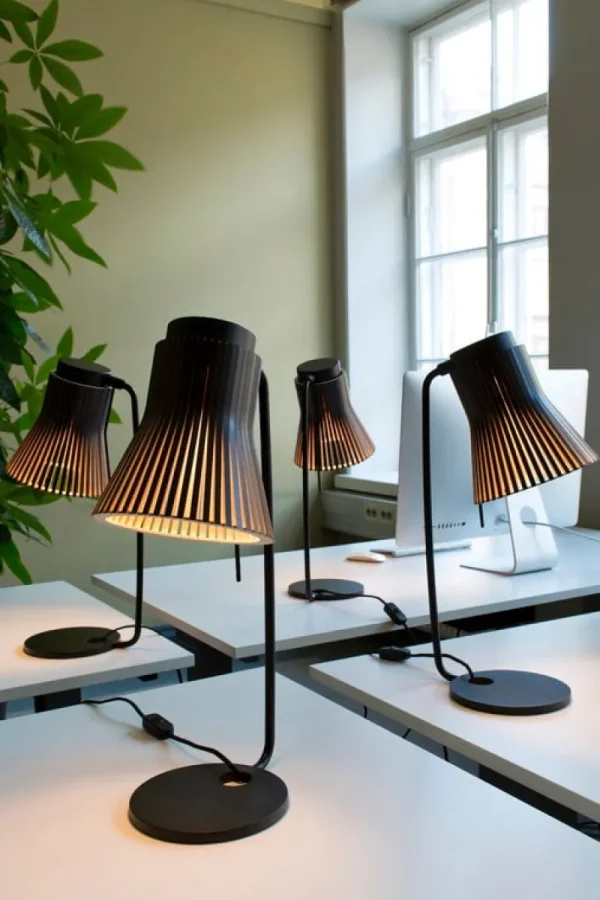 Secto Design Bürobeleuchtung | Schreibtischlampen^Tischleuchte Petite 4620, schwarz