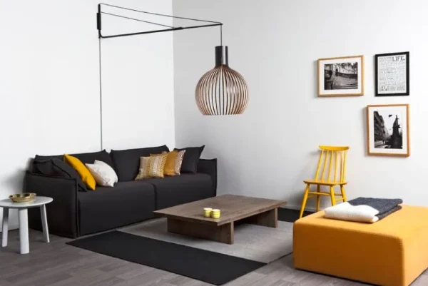 Le Klint Beleuchtungszubehör-Secto Design Varsi 1000 Aufhängearm, schwarz
