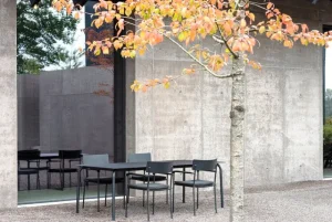 Serax Terrassenmöbel | Tische^August Esstisch, 220 x 100 cm, Schwarz