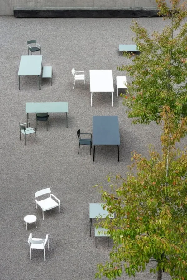 Serax Terrassenmöbel | Tische^August Esstisch, 220 x 100 cm, Grün