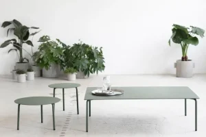 Serax Terrassenmöbel | Tische^August Tisch, niedrig, 120 x 80 cm, Schwarz