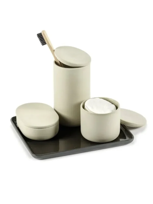 Serax Badezimmeraccessoires^Cose Tablett, M, Dunkelgrau