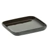 Serax Badezimmeraccessoires^Cose Tablett, quadratisch, Dunkelgrau