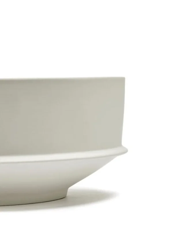 Serax Geschirr^Dune Schale, L, 28,5 cm, Alabaster