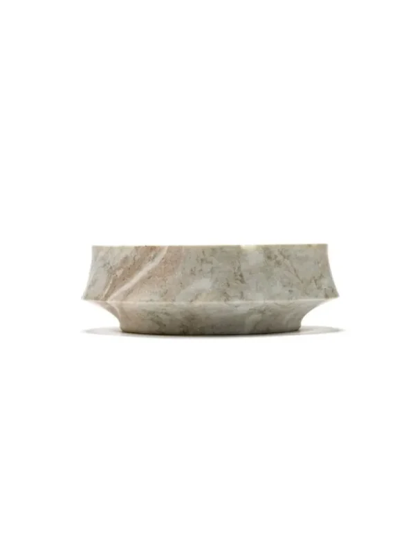 Serax Geschirr | Dekorationsgegenstände^Dune Schale, M, 29 cm, hellbrauner Marmor