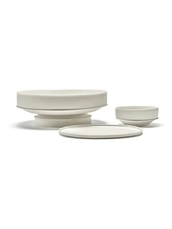 Serax Geschirr^Dune Schale, XS, 14,5 cm, Alabaster