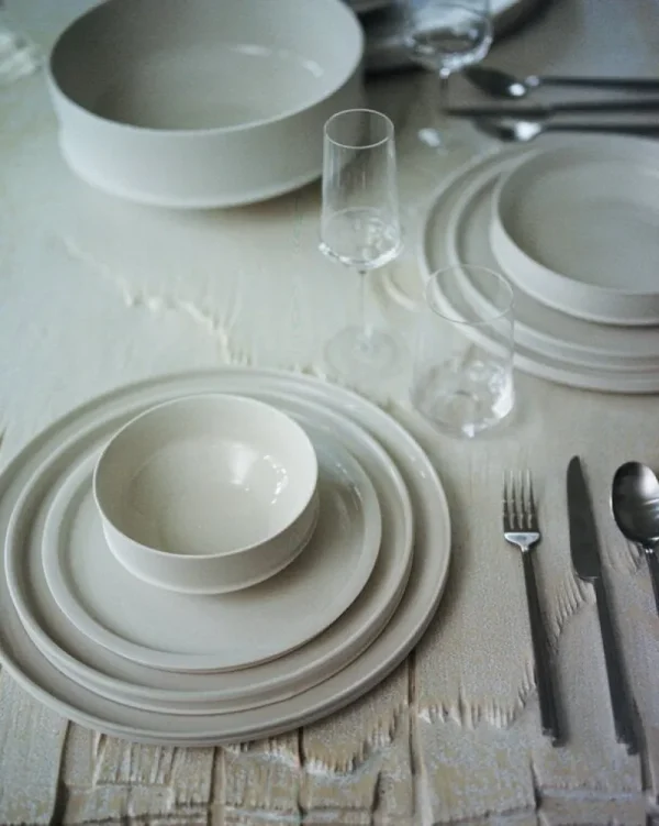 Serax Geschirr^Dune Schale, XS, 14,5 cm, Alabaster