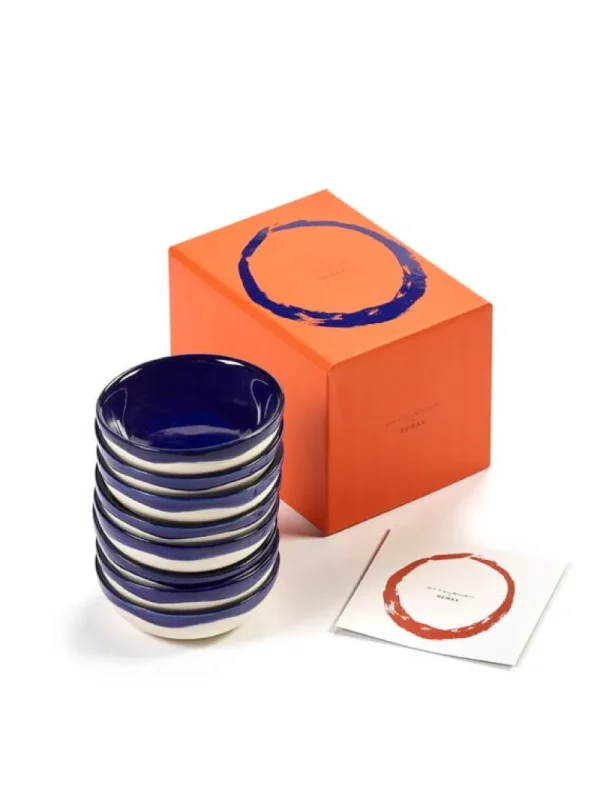 Serax Geschirr^Feast Schälchen, 7,5 cm, 8 Stück, Blau