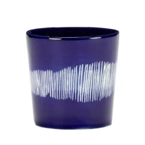 Serax Geschirr^Feast Tasse, 4 Stück, Blau - Weiß