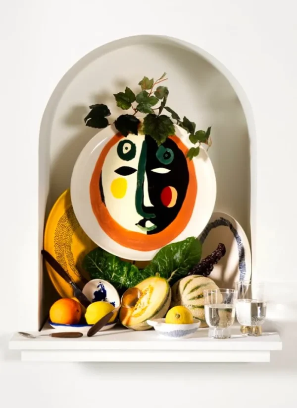 Serax Geschirr^Feast Teller, M, 2 Stück, Gesicht 1