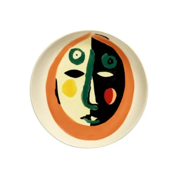 Serax Geschirr^Feast Teller, XS, 4 Stück, Gesicht 1