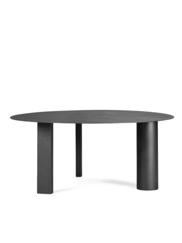 Artek Tische-Serax Metal Sculptures Beistelltisch, L, schwarze Rohre