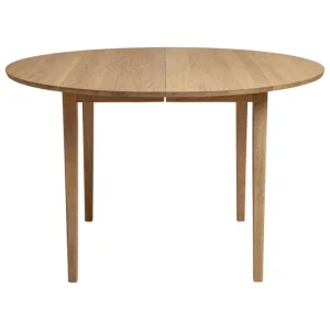 Knoll Tische-Sibast No 3 Tisch, 120 cm, ausziehbar, Eiche weiß geölt