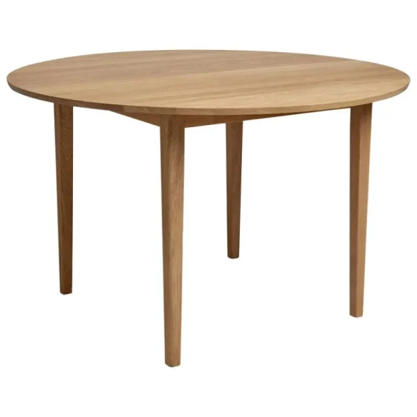 Knoll Tische-Sibast No 3 Tisch, 120 cm, ausziehbar, Eiche weiß geölt