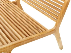 Sibast Terrassenmöbel^RIB Loungesofa, Teak - Edelstahl