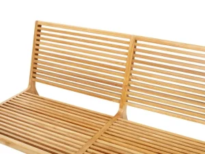 Sibast Terrassenmöbel^RIB Loungesofa, Teak - Edelstahl