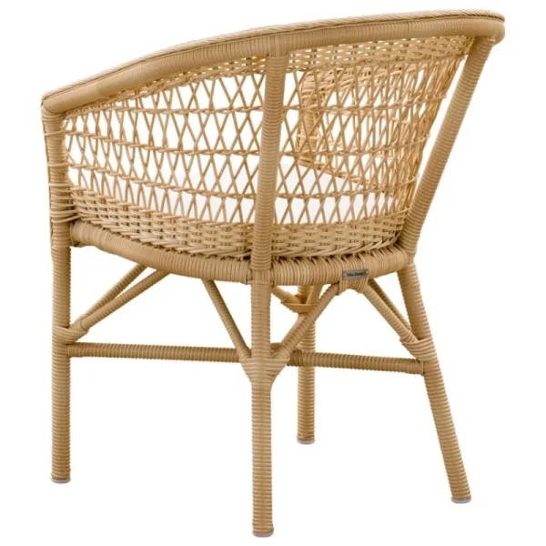Sika-Design Terrassenmöbel | Sitzgelegenheiten^Emma Stuhl, Natur – Weiß