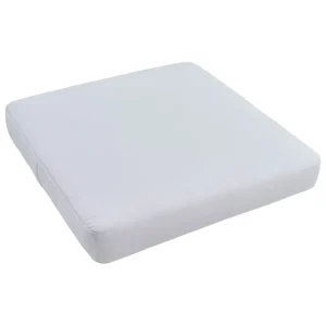 Sika-Design Terrassenmöbel^Exterior Maggie Puffmodul Sofa, Natur – weißes Kissen