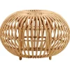Sika-Design Terrassenmöbel | Sitzgelegenheiten^Fußhocker Franco Albini, groß, Naturrattan
