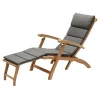 Skagerak Outdoor-textilien^Barriere deck chair cushion, charcoal