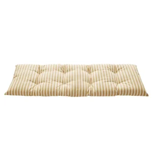 Skagerak Outdoor-textilien^Barriere outdoor cushion, 125 x 43 cm, golden yellow stripe