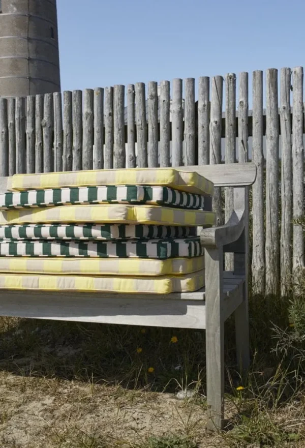 Skagerak Outdoor-textilien^Drachmann seat cushion, lemon - sand