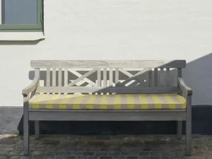 Skagerak Outdoor-textilien^Drachmann seat cushion, lemon - sand