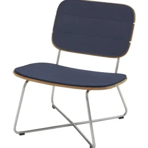 Skagerak Outdoor-textilien^Lilium Loungesessel Kissen, marineblau