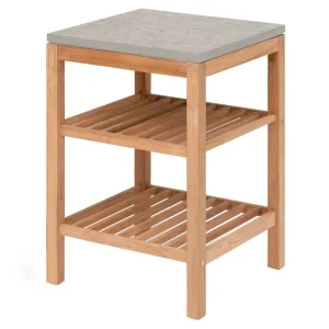 Skagerak Terrassenmöbel | Tische^Pantry Module 1, teak - limestone