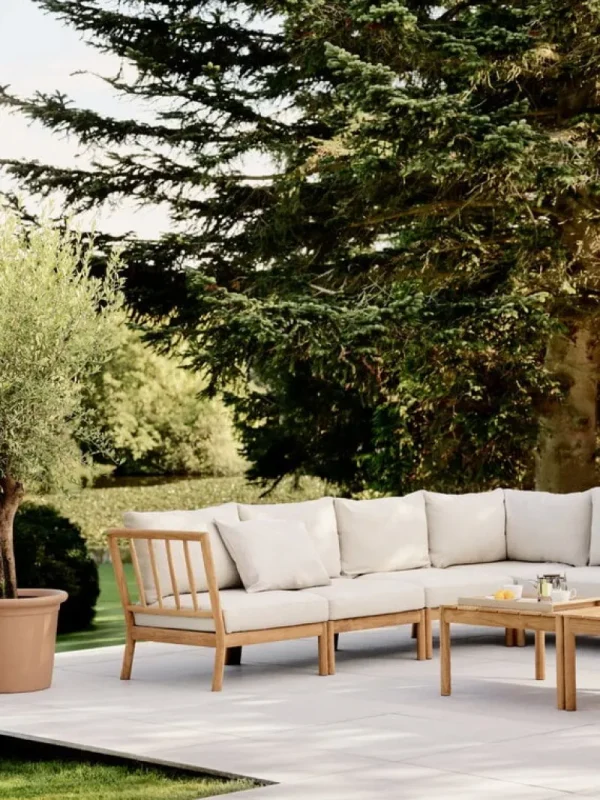 Skagerak Terrassenmöbel | Tische^Tradition Loungetisch, hoch, Teakholz